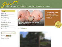 Tablet Screenshot of gracehcfranklin.com